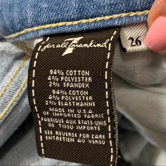 7 For All Mankind Josefina Skinny Boyfriend Jeans - Picture 11 of 14